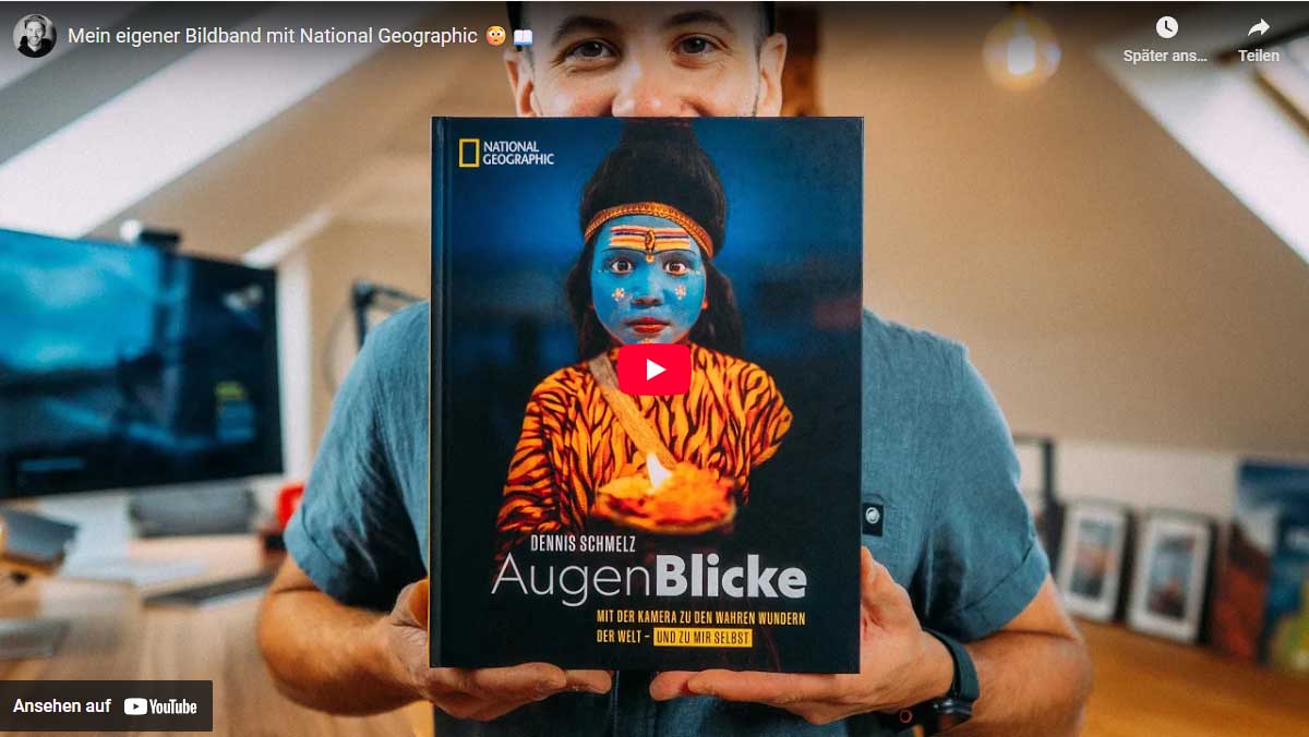 Mein eigener Bildband mit National Geographic Dennis Schmelz